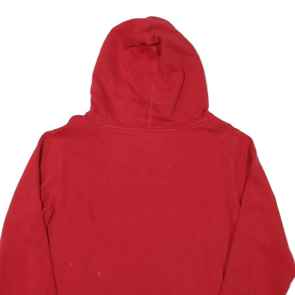 TOMMY HILFIGER Mens Red St Francis Troubadours Pullover Hoodie M Casual Cotton