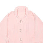 Womens Blouse Pink Collared Long Sleeve L