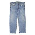 LEVI'S 505 Mens Jeans Blue Regular Straight Denim Medium W38 L30 Classic Fit Zip