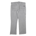 DICKIES Mens Regular Fit Grey Denim Jeans W32 L27 Workwear Straight Cotton Blend