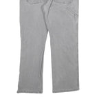DICKIES Mens Regular Fit Grey Denim Jeans W32 L27 Workwear Straight Cotton Blend
