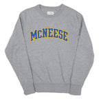 LEAGUE Mcneese Mens Sweatshirt Grey USA S