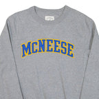 LEAGUE Mcneese Mens Sweatshirt Grey USA S