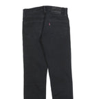 LEVI'S 511 Slim Mens Jeans Black Slim Skinny Denim Raw W28 L32 Modern Fit