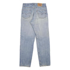 LEVI'S 550 STRAIGHT Mens Jeans Blue Relaxed Straight Denim Light W34 L34 Classic