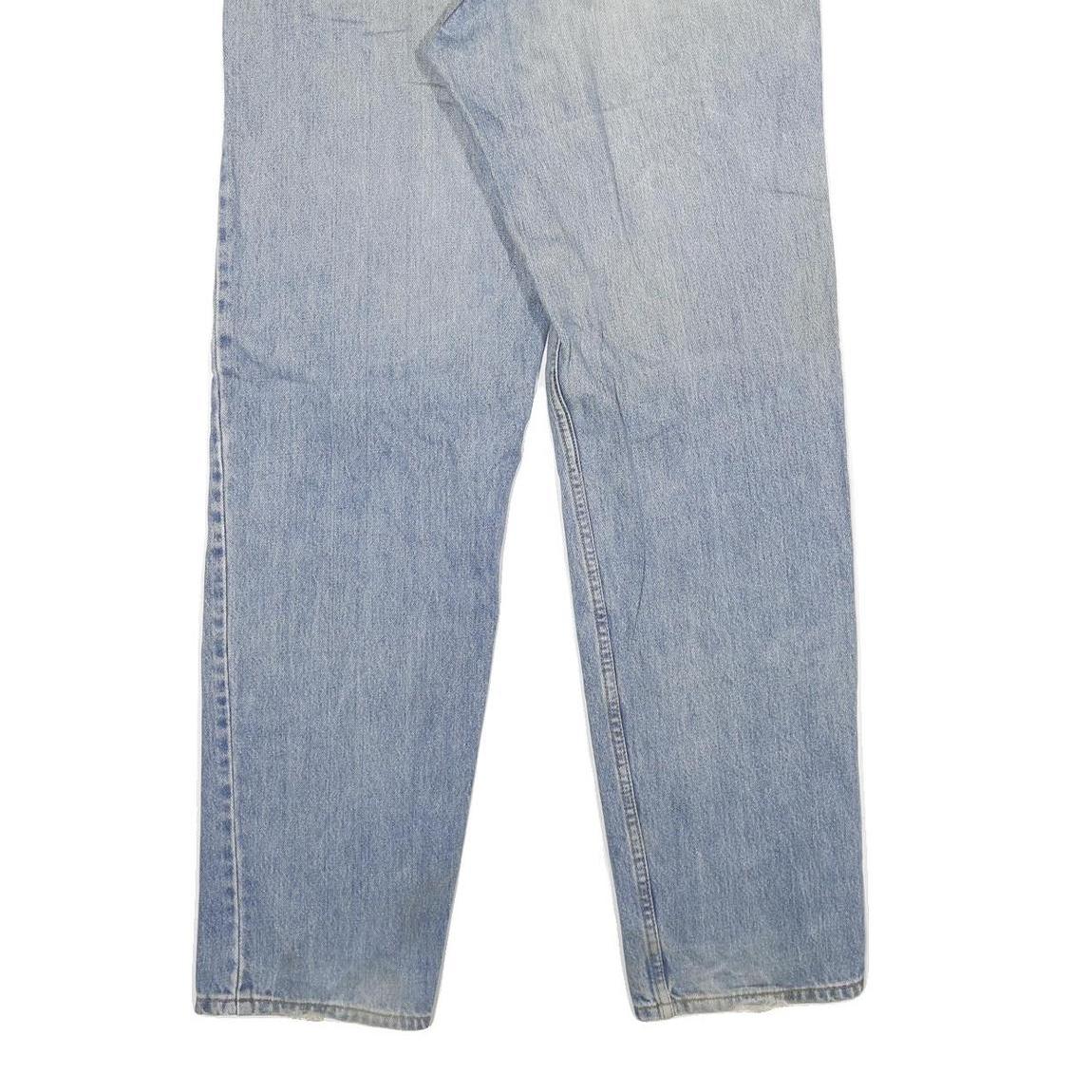 LEVI'S 550 STRAIGHT Mens Jeans Blue Relaxed Straight Denim Light W34 L34 Classic