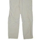 TREVOLUTION Mens Polyester Blend Regular Beige Trousers W30 L31 Lightweight Zip