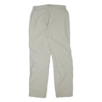 TREVOLUTION Mens Polyester Blend Regular Beige Trousers W30 L31 Lightweight Zip