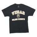FANATICS Mens Black Vegas Golden Knights Graphic T-Shirt M Short Sleeve Crew