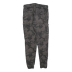 FSBN Mens Cotton Blend Camouflage Slim Cargo Drawstring Trousers W30 L27