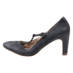 ECCO Mary Jane Heels Blue Synthetic Womens UK 7