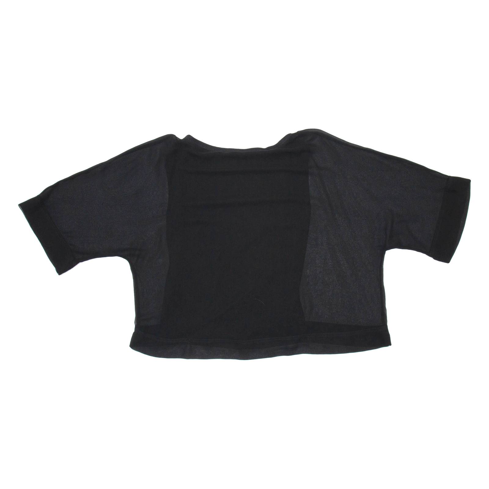 ZARA Womens Blouse Black Long Sleeve Viscose M