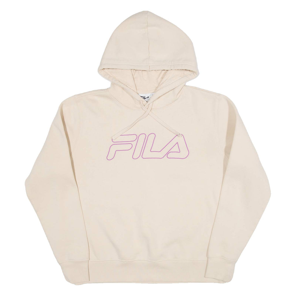 FILA Womens Beige Hoodie UK 14