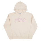 FILA Womens Beige Hoodie UK 14