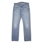 LEVI'S 501 BIG E Mens Jeans Blue Regular Straight Denim Light W32 L32 Classic