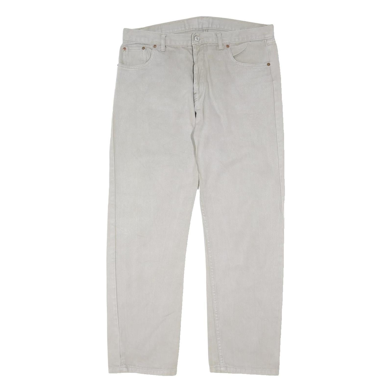 LEVI'S 501 Mens Regular Fit Straight Denim Light W36 L30 Classic Button Cotton