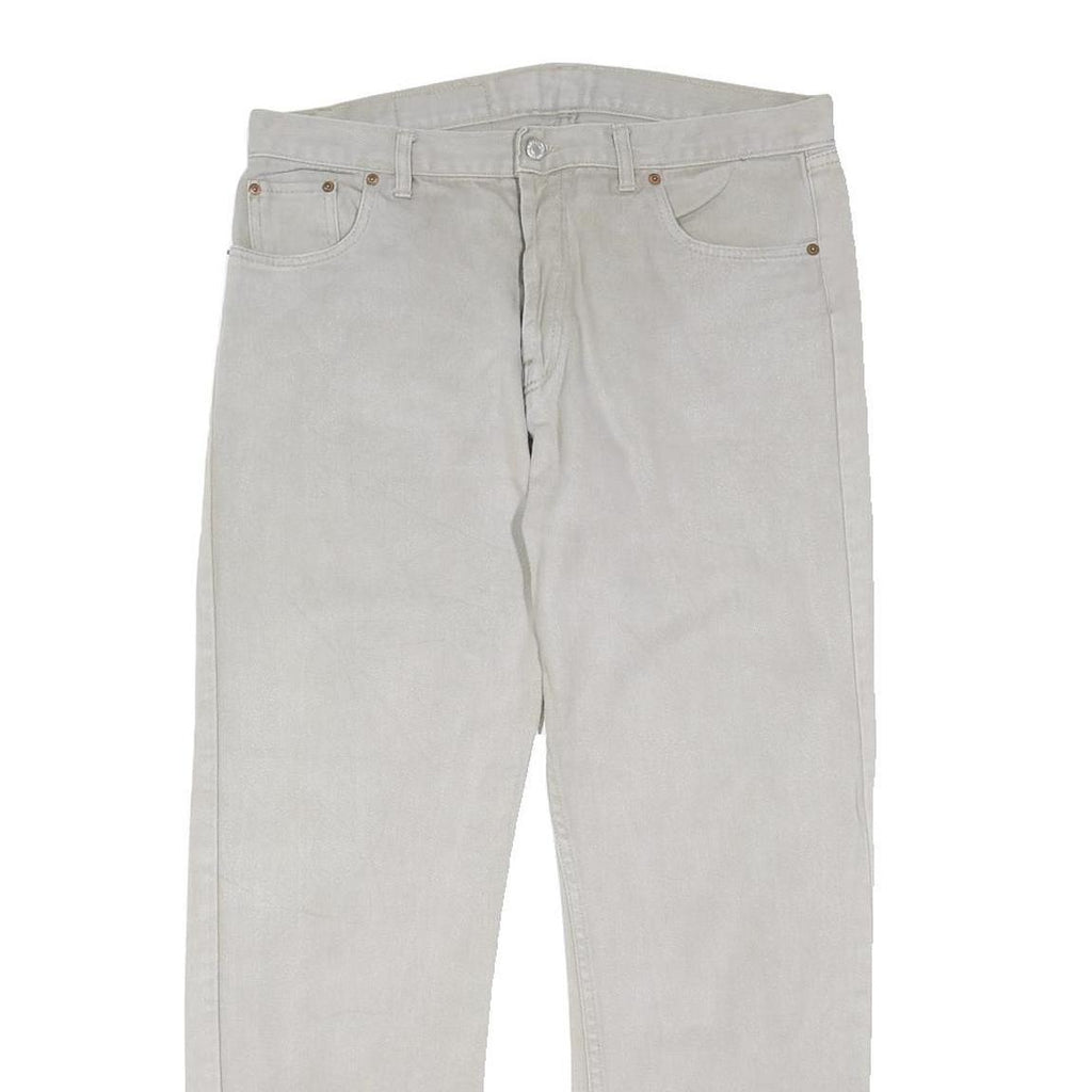 LEVI'S 501 Mens Regular Fit Straight Denim Light W36 L30 Classic Button Cotton