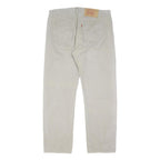 LEVI'S 501 Mens Regular Fit Straight Denim Light W36 L30 Classic Button Cotton