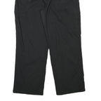 DICKIES Mens Cotton Blend Regular Black Cargo Trousers W36 L29 Workwear Zip