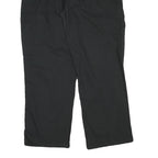 DICKIES Mens Cotton Blend Regular Black Cargo Trousers W36 L29 Workwear Zip