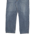 LEVI'S 505 Mens Jeans Blue Regular Straight Denim Medium W36 L29 Classic Zip