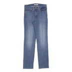 LEVI'S Womens Slim Blue Jeans Denim Medium W27 L29 Stylish Zip Closure