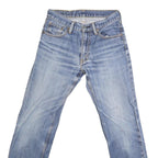 LEVI'S 501 Mens Jeans Blue Regular Straight Denim Medium W28 L27 Classic Zip