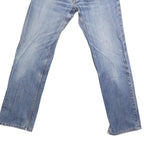 LEVI'S 501 Mens Jeans Blue Regular Straight Denim Medium W28 L27 Classic Zip