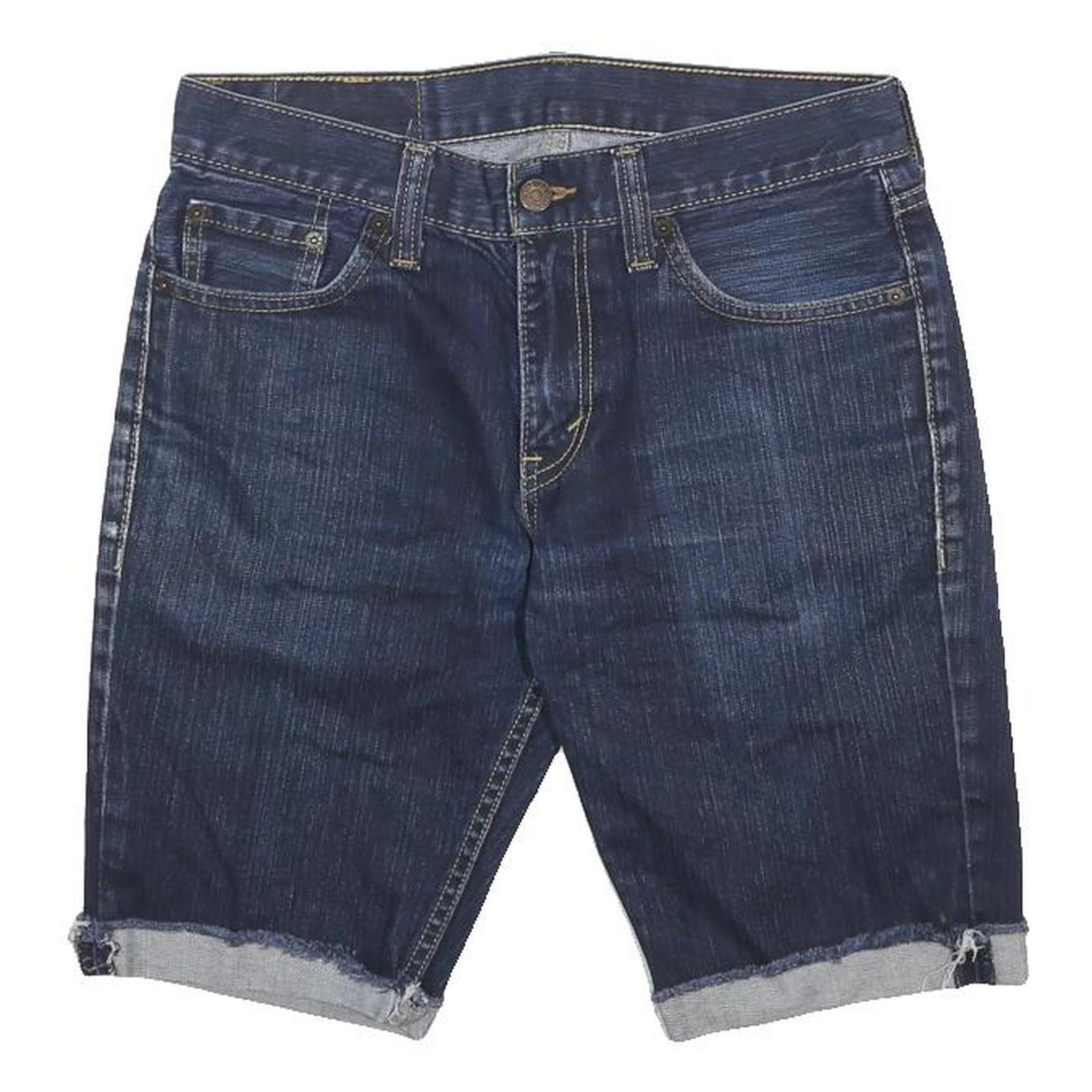 LEVI'S Mens Denim Blue Cut-Off Shorts M W30 Classic Fit Casual