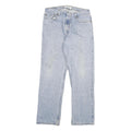 LEVI'S 505 Mens Jeans Blue Regular Straight Denim Medium W33 L32 Classic Fit