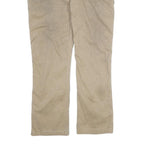 CARHARTT Mens Cotton Beige Workwear Regular Straight Trousers W40 L32 Durable