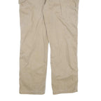 CARHARTT Mens Cotton Beige Workwear Regular Straight Trousers W40 L32 Durable