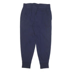 POLO RALPH LAUREN Womens Joggers Navy Blue Slim Tapered L W30 L25 Cotton Blend