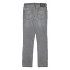 LEVI'S 512 Tapered Mens Jeans Grey Slim Tapered Denim W26 L28 Classic Style