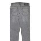 LEVI'S 512 Tapered Mens Jeans Grey Slim Tapered Denim W26 L28 Classic Style