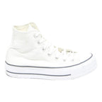 CONVERSE Chuck Taylor All Star Womens High Top Trainers White Canvas UK 6