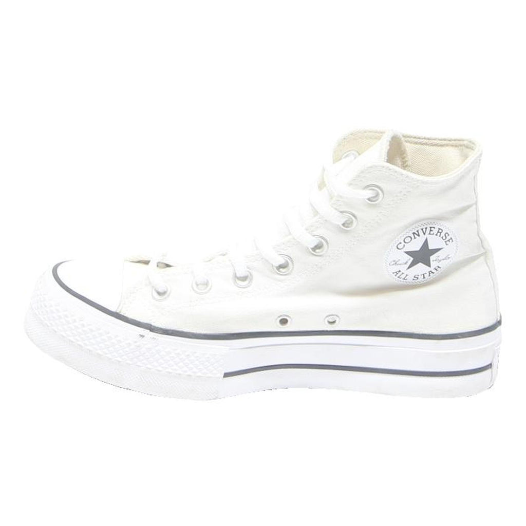 CONVERSE Chuck Taylor All Star Womens High Top Trainers White Canvas UK 6