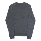 CHAMPION Mens Grey Crew Neck M Cotton Blend Pullover Sweatshirt Casual
