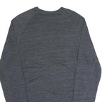 CHAMPION Mens Grey Crew Neck M Cotton Blend Pullover Sweatshirt Casual