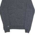 CHAMPION Mens Grey Crew Neck M Cotton Blend Pullover Sweatshirt Casual