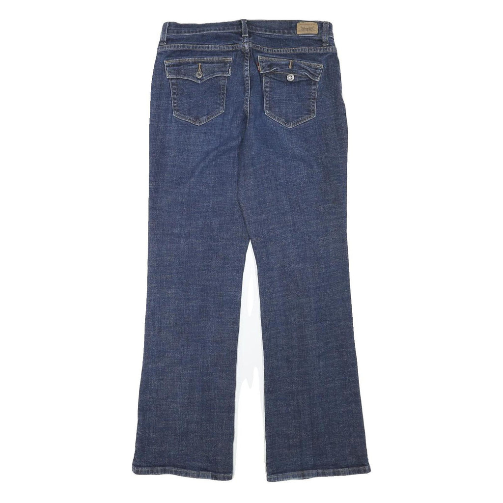 LEVI'S 512 Bootcut Womens Jeans Blue Slim Denim Medium W30 L30 Classic Style