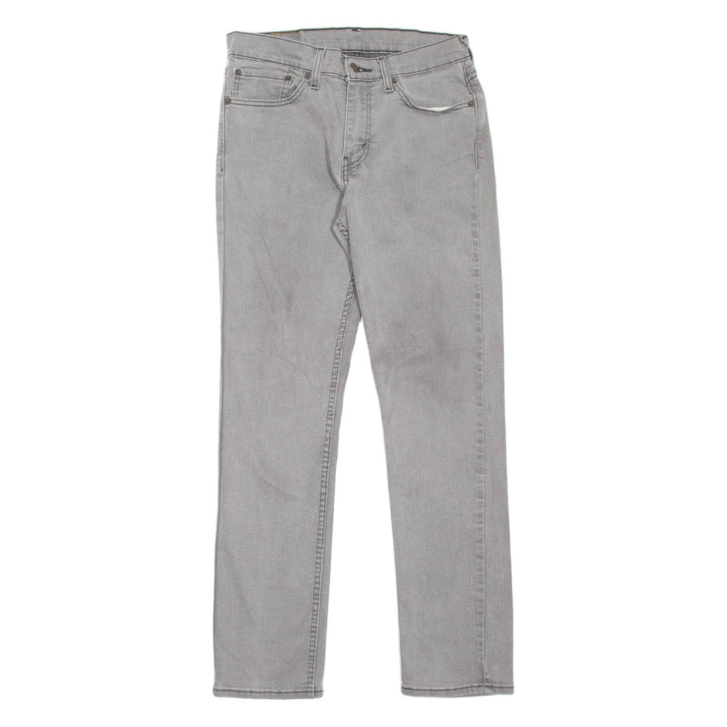 LEVI'S 511 Jeans Mens Grey Slim Straight W28 L29