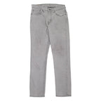 LEVI'S 511 Jeans Mens Grey Slim Straight W28 L29