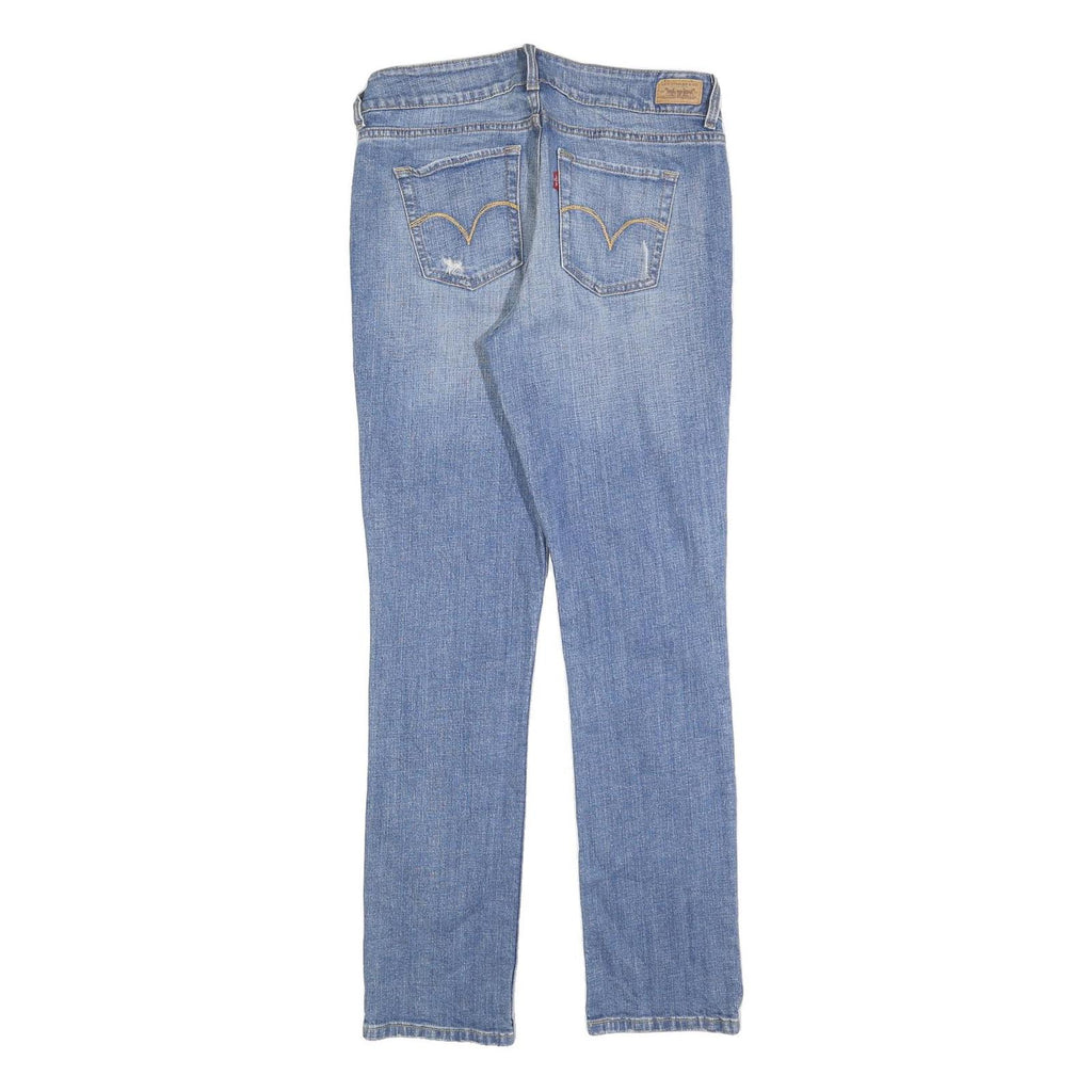 LEVI'S 526 Womens Jeans Blue Slim Straight Denim Medium W30 L32 Classic Fit