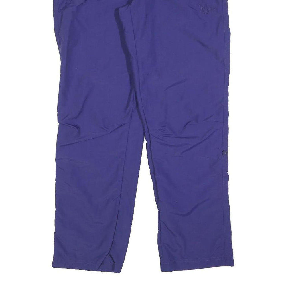 CRIVIT Womens Polyester Blend Purple Regular Fit Straight Trousers W30 L30