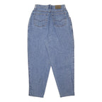 LEVI'S 900 Series Womens Blue Relaxed Tapered Denim Cotton Light W28 L29 Zip