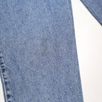 LEVI'S 900 Series Womens Blue Relaxed Tapered Denim Cotton Light W28 L29 Zip