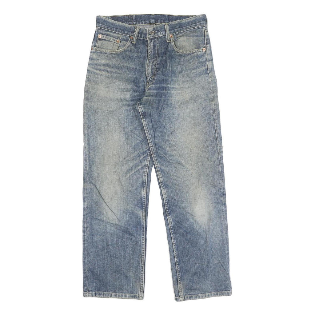 LEVI'S Mens Jeans Blue Regular Straight Denim Medium W31 L27 Classic Fit Zip