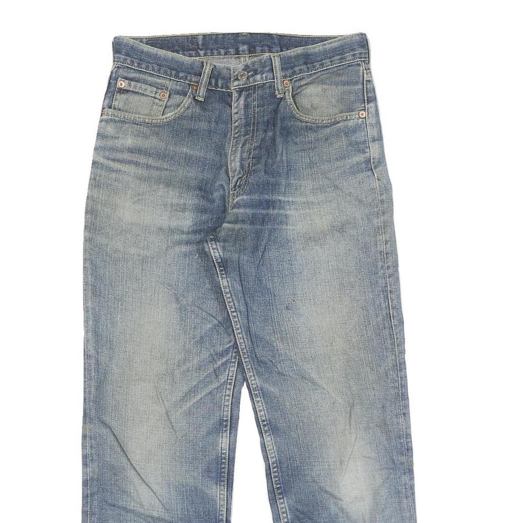 LEVI'S Mens Jeans Blue Regular Straight Denim Medium W31 L27 Classic Fit Zip