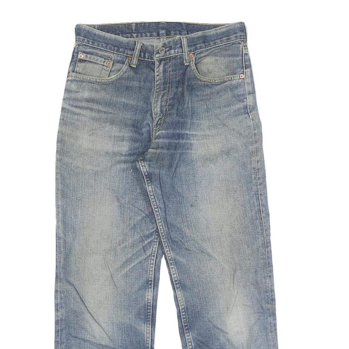 LEVI'S Mens Jeans Blue Regular Straight Denim Medium W31 L27 Classic Fit Zip